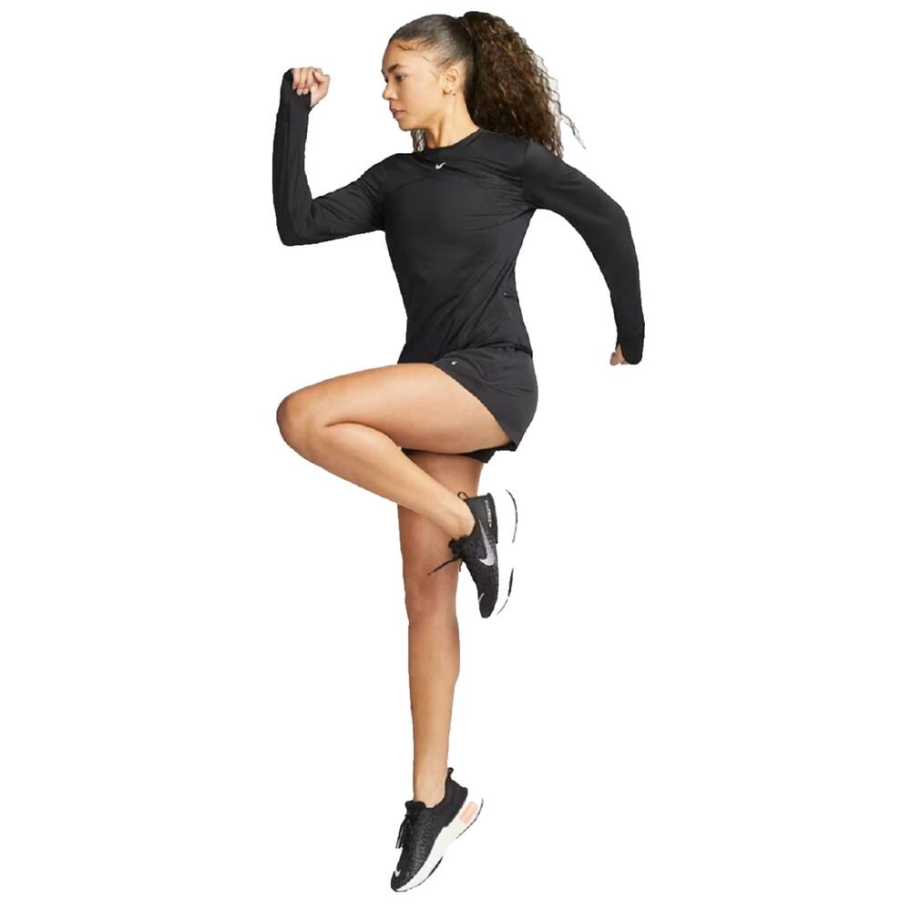 UV Running Top Women's Large Black Crew-Neck - Picture 5 of 7